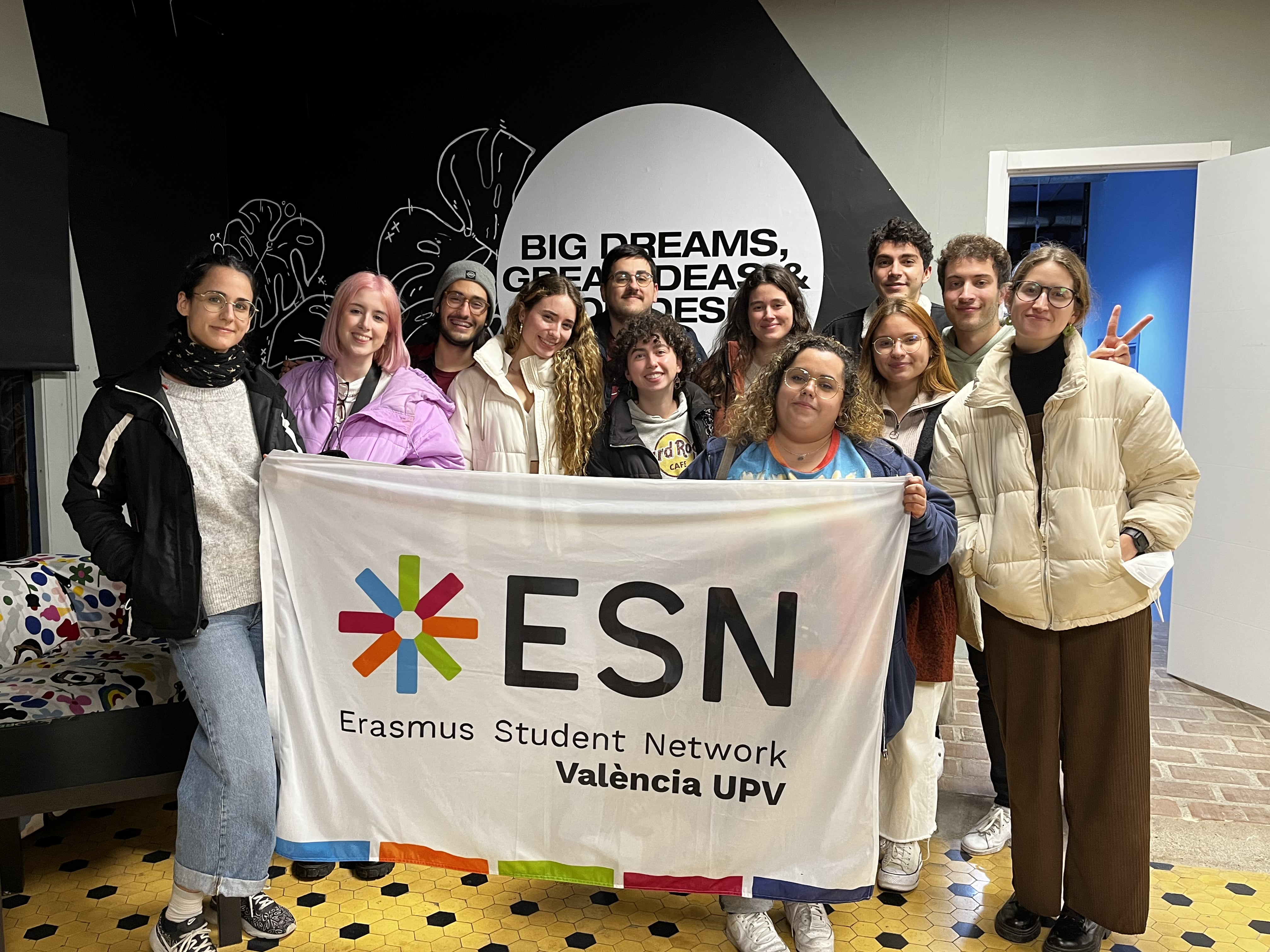 Personas voluntarias de ESN en el Skyrocket Day